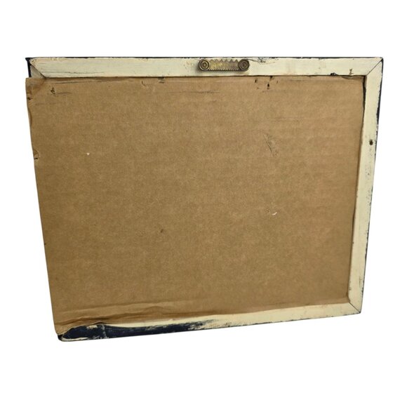 Signed Gustav Pawlu Mediterranean Coastal Scene Landscape Oil Painting on Board - Picture 6 of 8